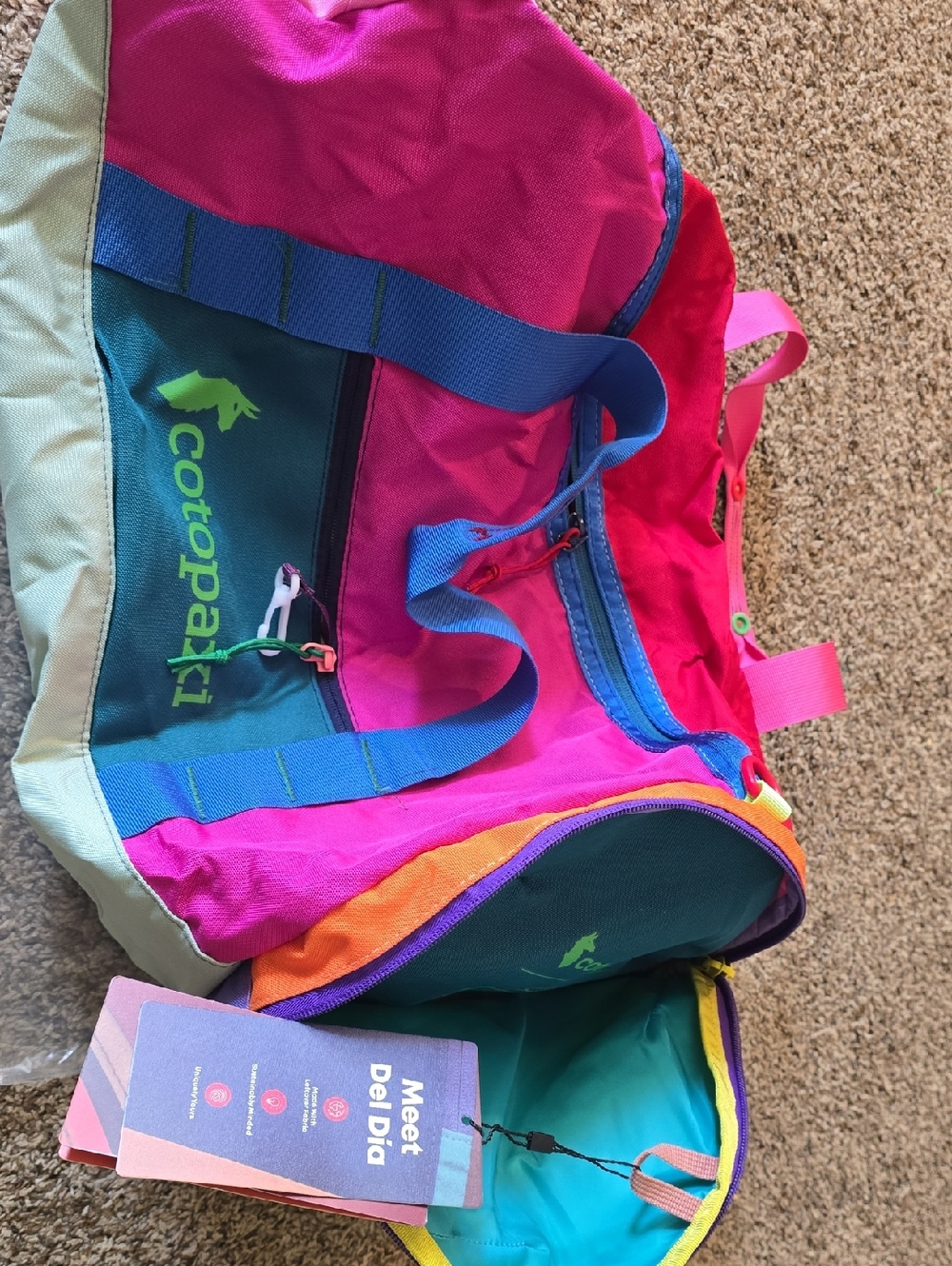 cotopaxi Ligera 32 Packable Duffel In Del Dia - Picture 6 of 6